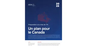 Image du livre blanc 2025 Préparation à la crise de l'IA
